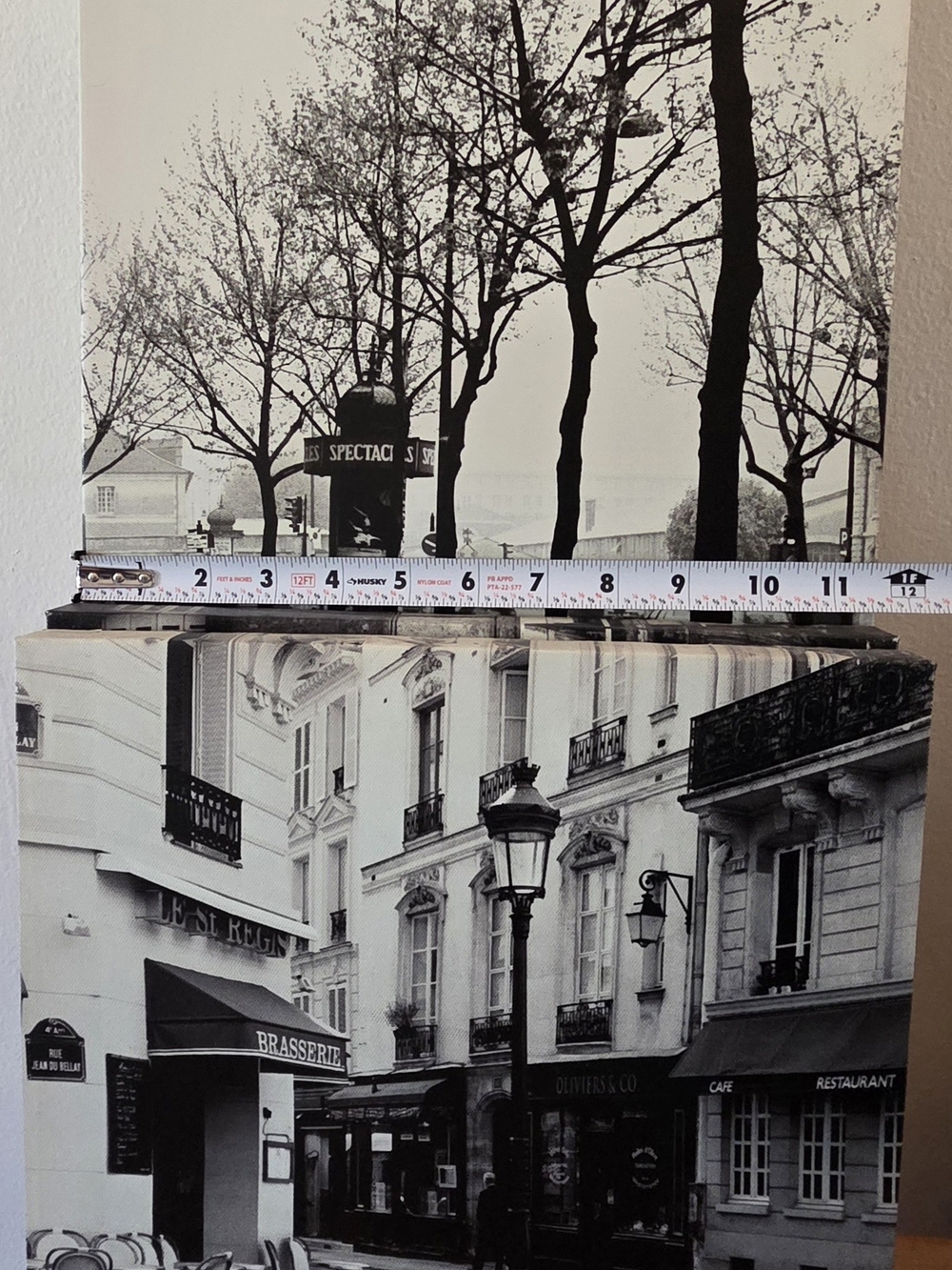 Black & White Paris Photo Collage Wall Art - Picture 7 of 8